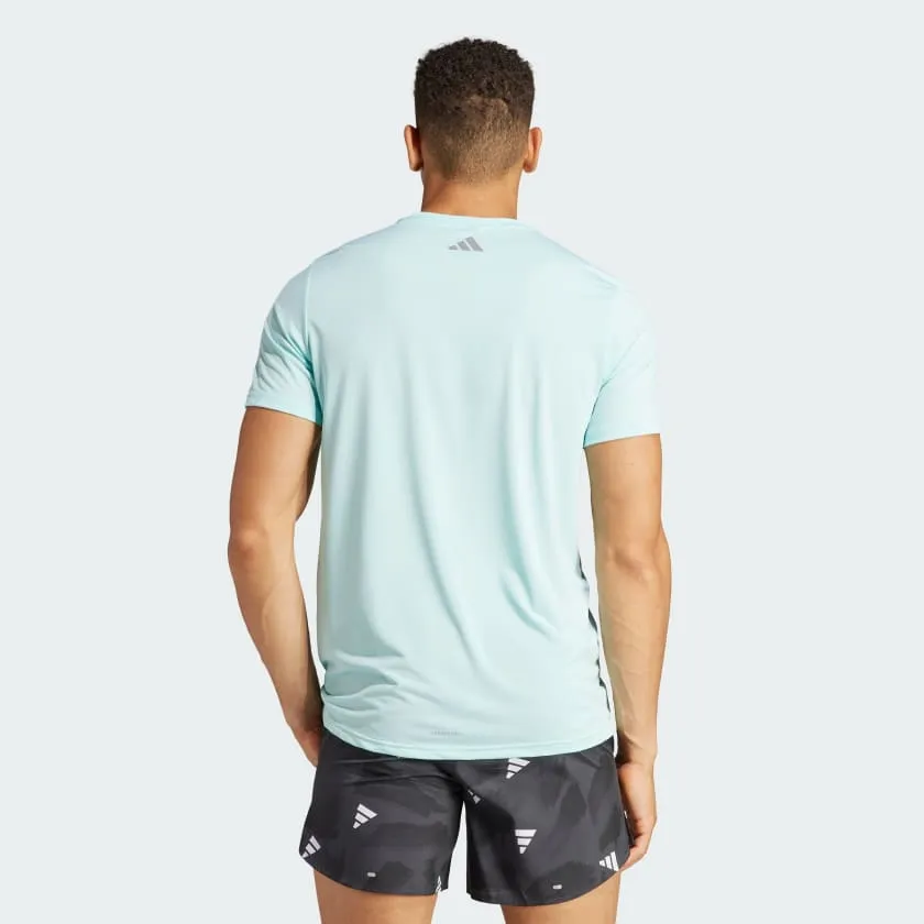 ADIDAS BRAND LOVE T-SHIRT - TURQUOISE