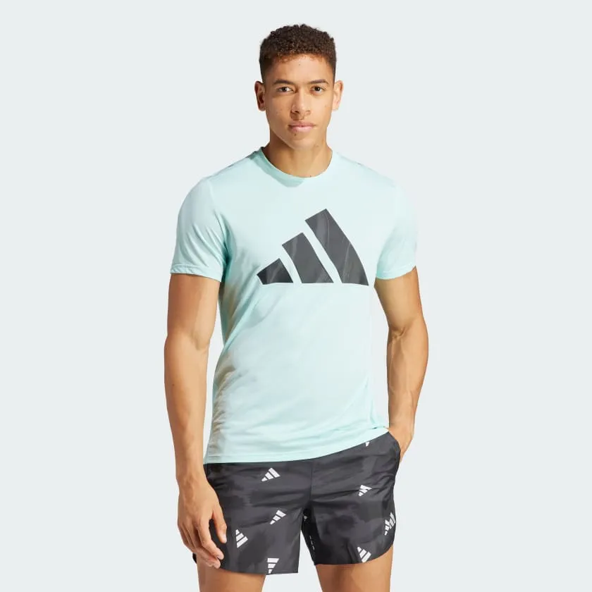 ADIDAS BRAND LOVE T-SHIRT - TURQUOISE