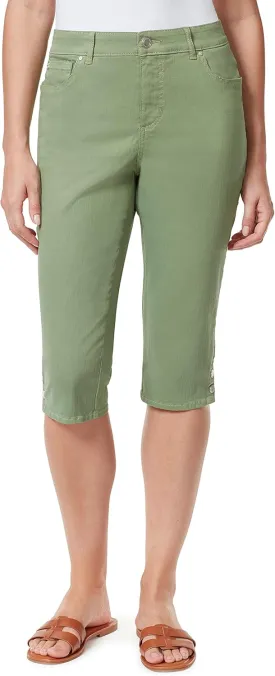 Bandolino Women's Mandie High Rise 17" Roll Cuff Skimmer Short