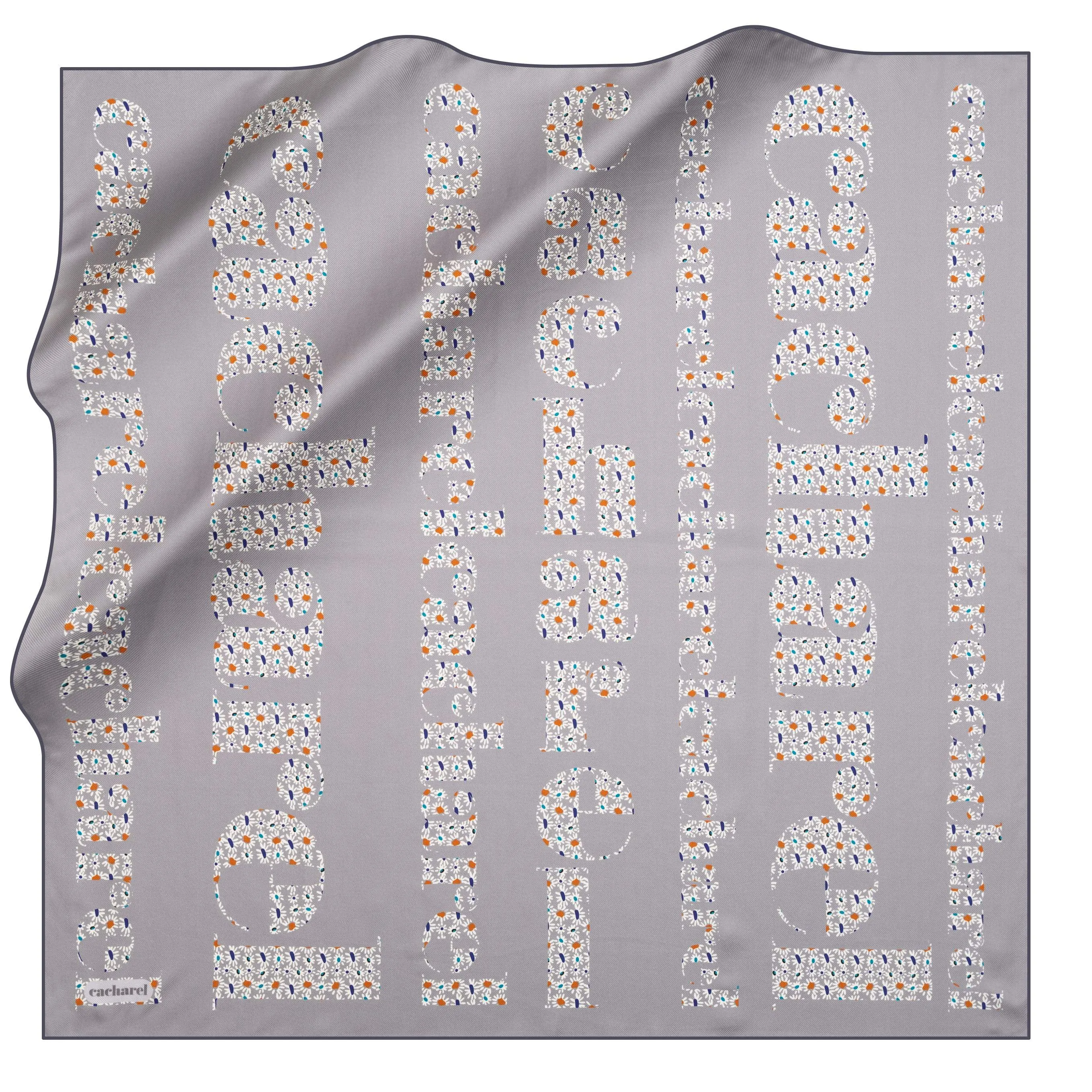 Cacharel Brand Silk Scarf No. 91