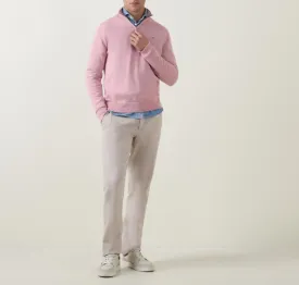 GANT -  Classic Cotton Half Zip, Dusty Pink