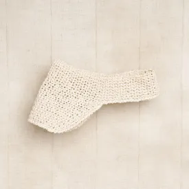 Hand Crocheted Raffia Visor