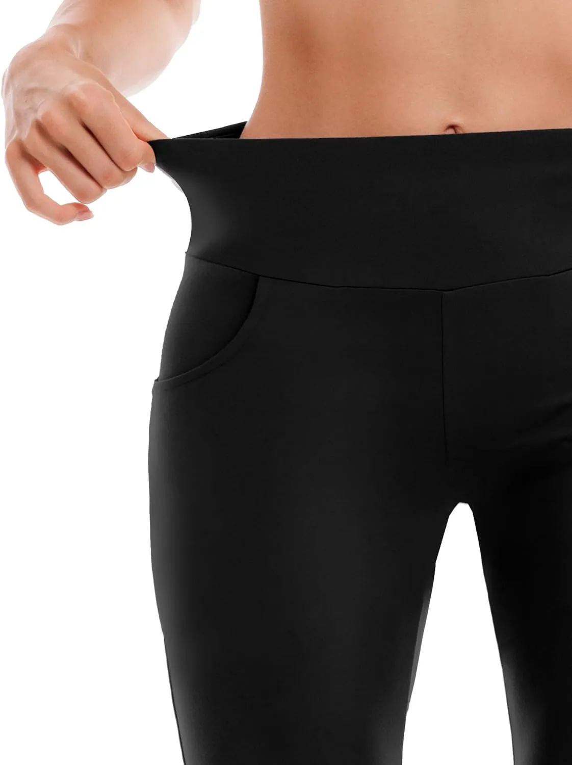 Ipletix Flare Leggings for Women-Bootcut Yoga Pants for Women High Waisted Flared Leggings Dress Pants