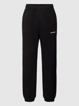 Men's Brand Logo Printed Sweatpants,Black