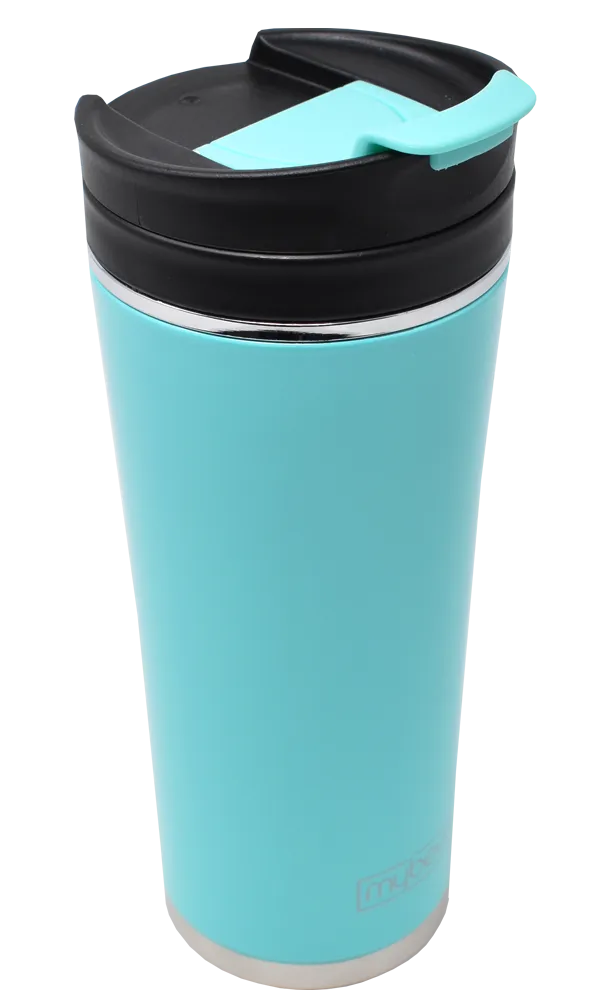 MyBevi 16 oz. Commuter Tumbler - Turquoise 2 Pack Bundle
