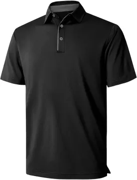 NIASHOT Mens Polo Shirt Short Sleeve Golf Sports Casual Tee