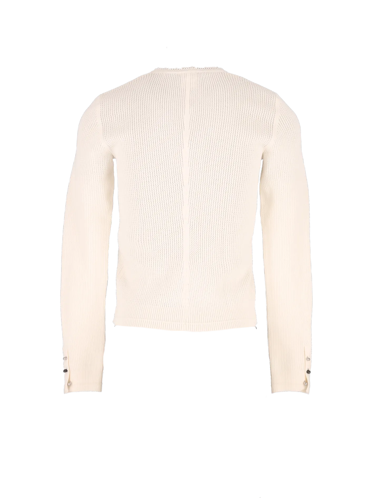 open-knit cardigan