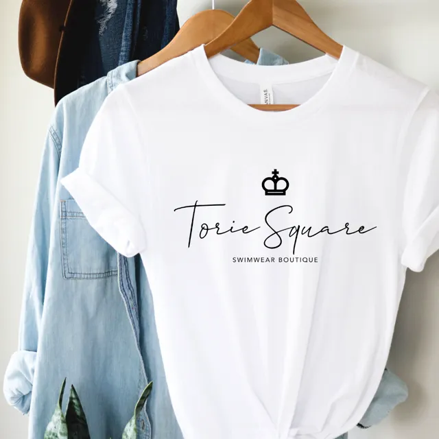 TS Brand White Athletic Shirt