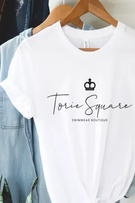 TS Brand White Athletic Shirt