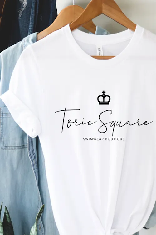 TS Brand White Athletic Shirt